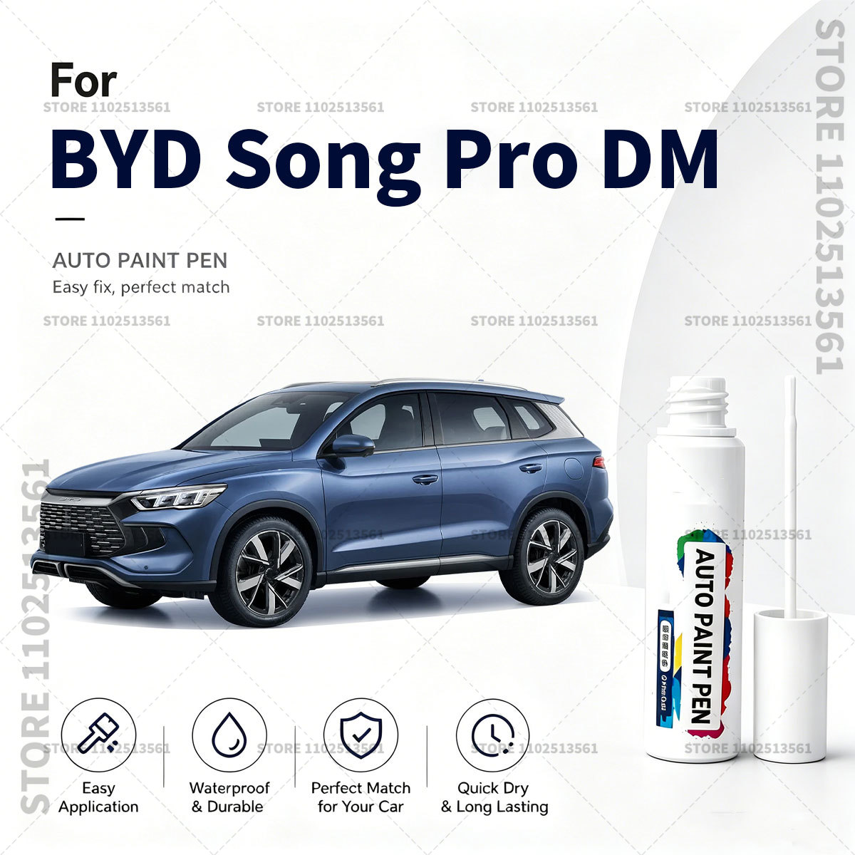 Paint Model Kit - Stylo de retouche de peinture pour