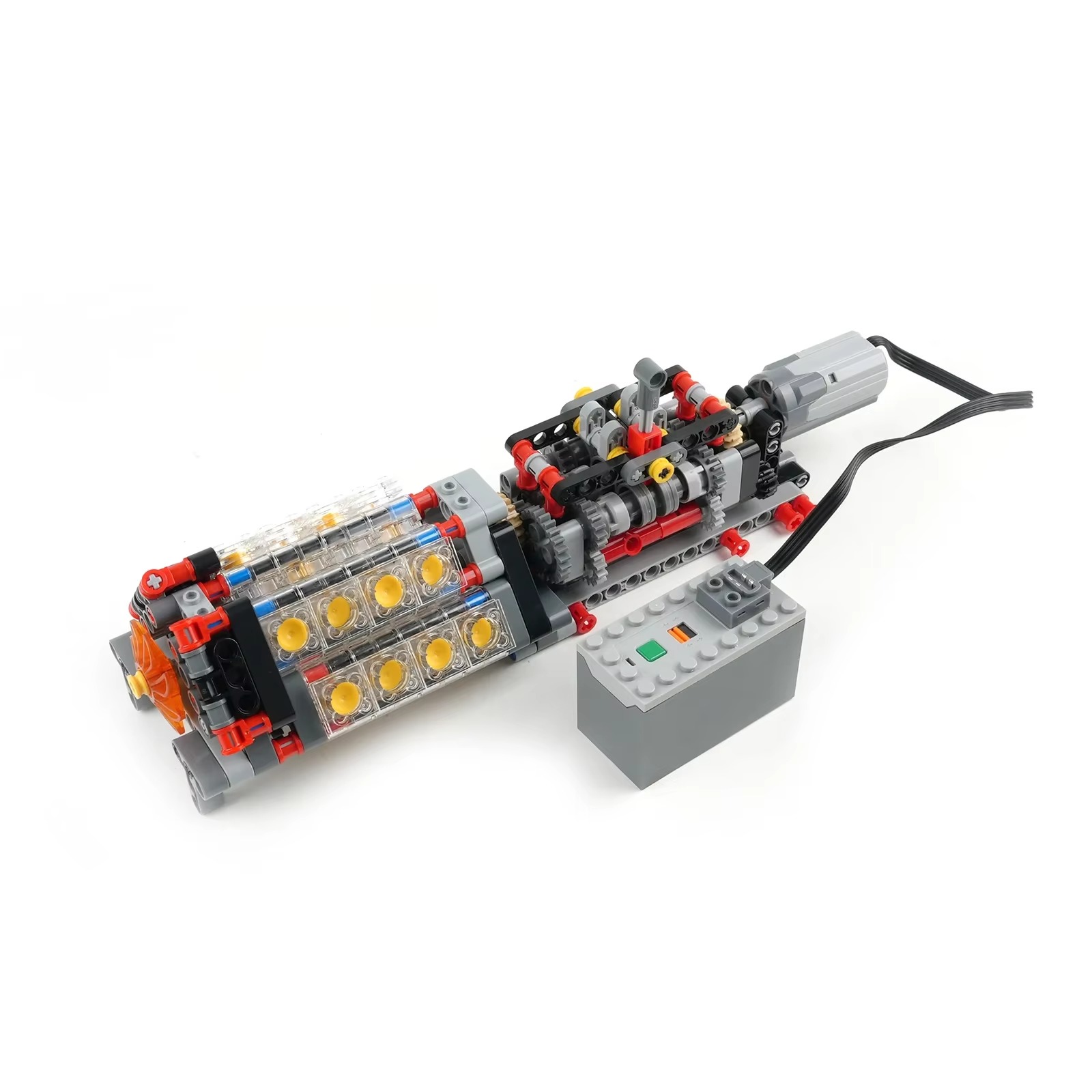 Moteur V16 Transparent de haut - Model Kit Engine avis et prix