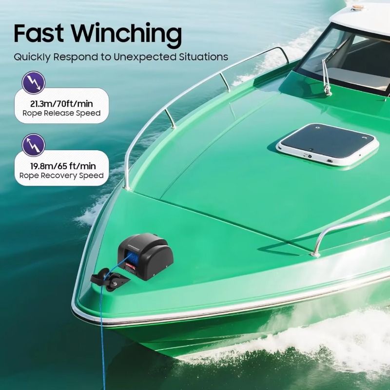 Treuil électrique d'ancre 12V  - Model Kit Yacht avis et prix
